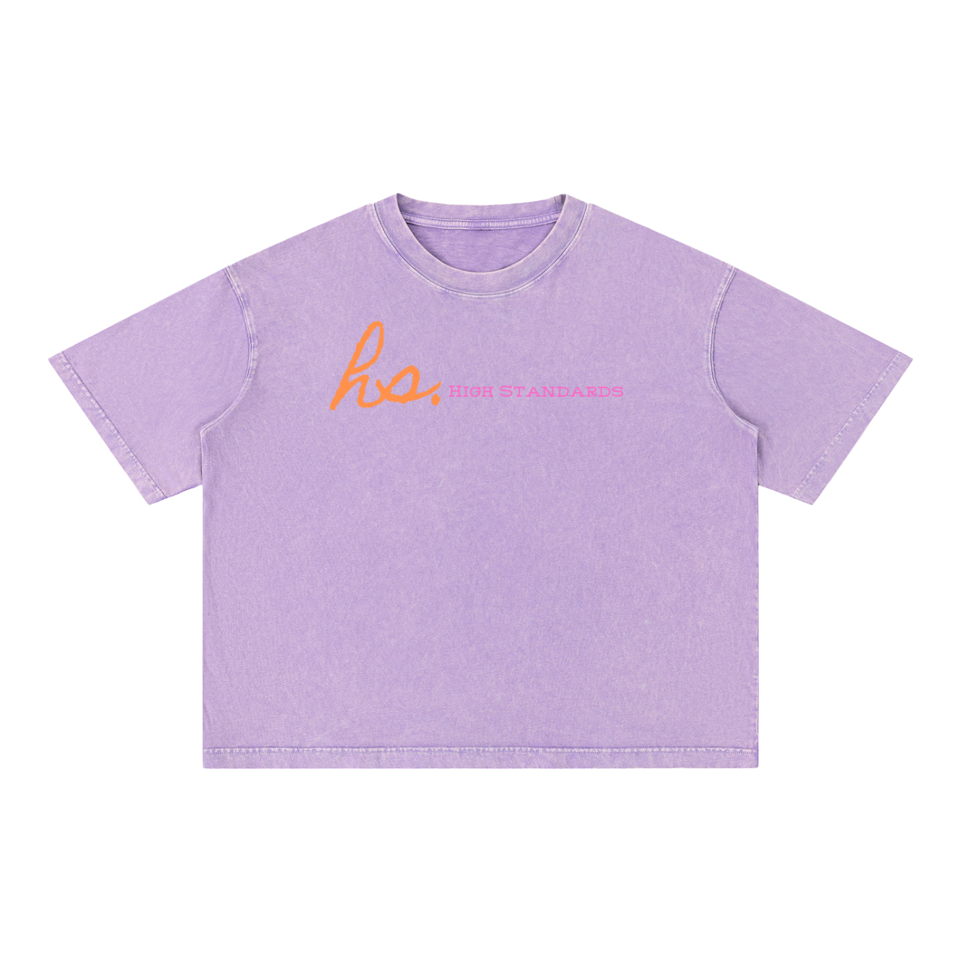 Mineral Wash Boxy Cotton T-Shirt