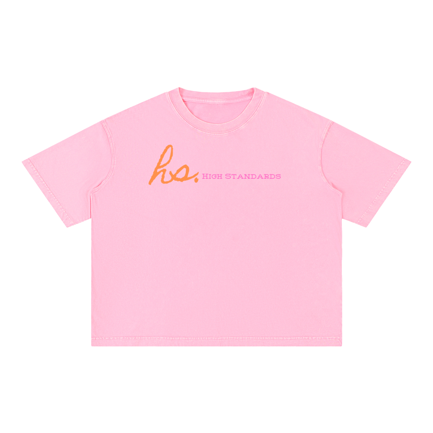 Mineral Wash Boxy Cotton T-Shirt