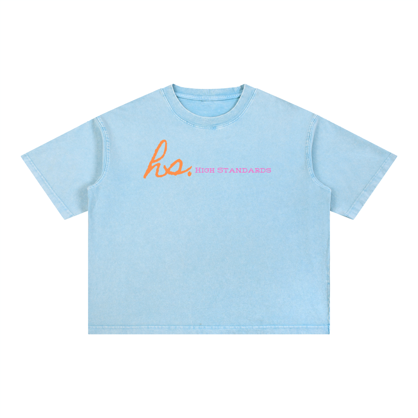 Mineral Wash Boxy Cotton T-Shirt